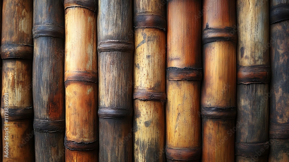 Bamboo Texture Rustic Organic Background Bamboo Texture Rustic Organic Background