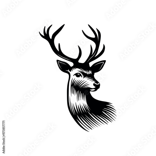 deer head silhouette