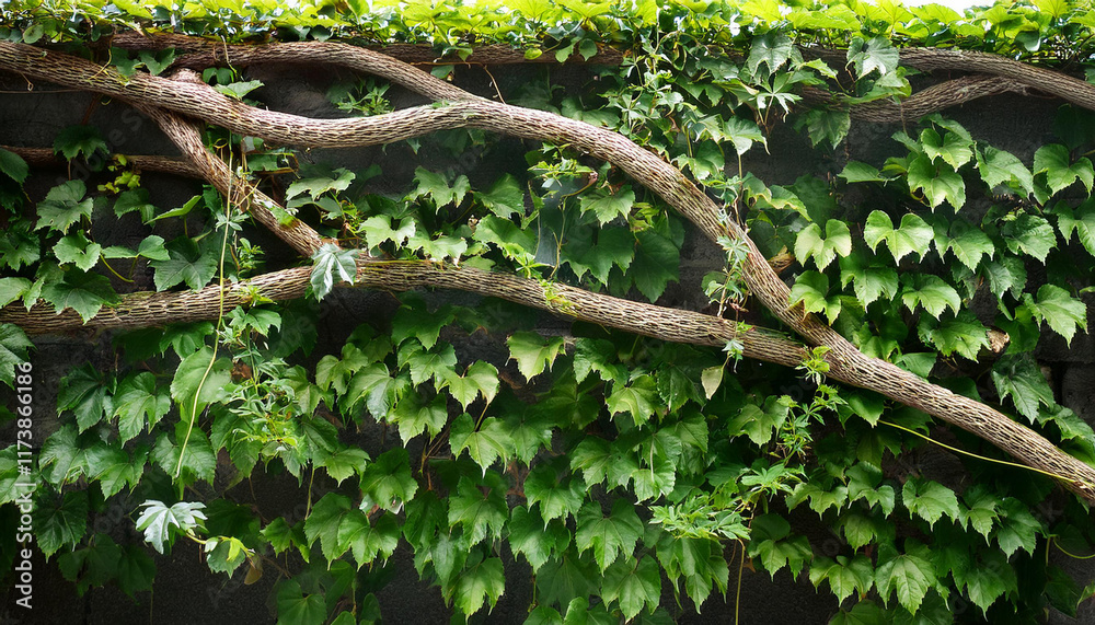 vine plant branch creeper leaf green liana tropical nature vine plant branch creeper leaf green liana tropical nature