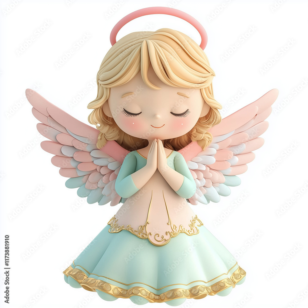 Fototapeta premium angel with heart