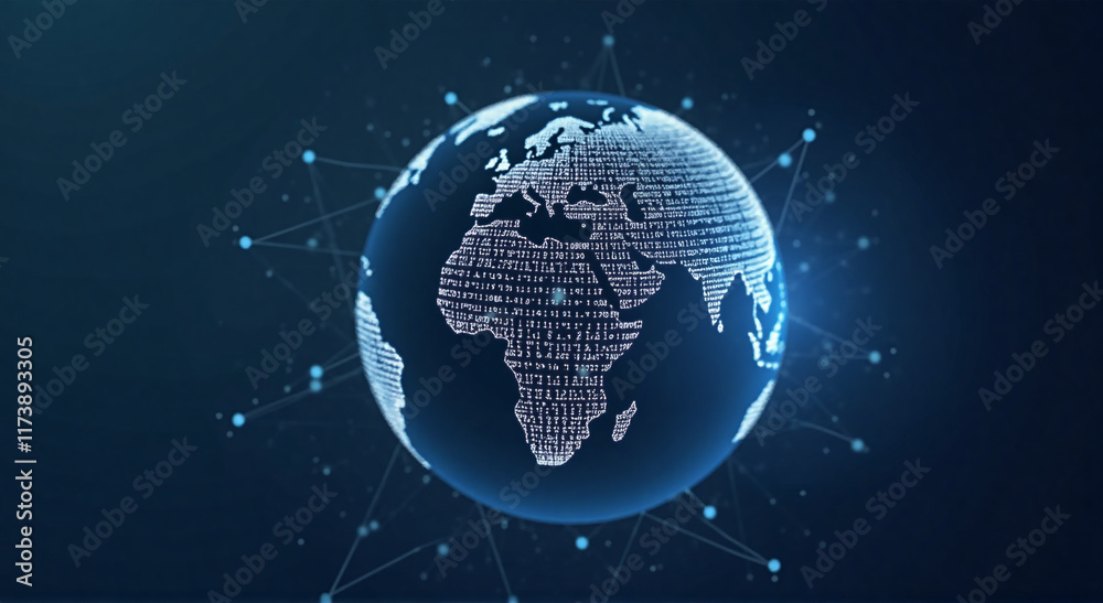 Fototapeta premium earth globe, earth, globe, planet, space, world, map, global, blue, sphere, star, stars, illustration, astronomy, america, sun, science, light, europe, universe, business, abstract, vector, technology