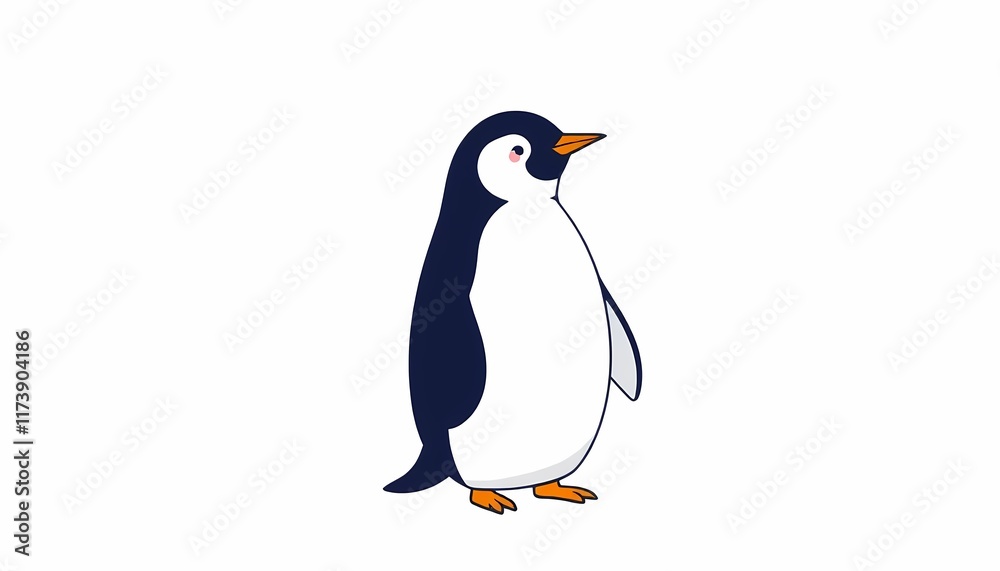 Fototapeta premium Penguin Standing 