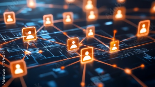 Digital Workforce Connection with Tech Overlay