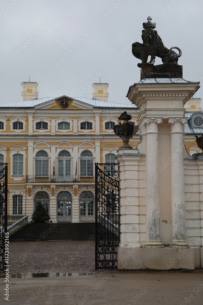 Fototapeta premium Château de Rundale - Lettonie