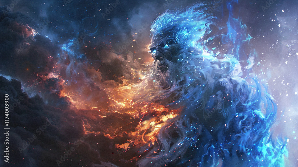 Galactic Chaos: Vibrant Cosmic Explosions and Mystical Space Vistas Galactic Chaos: Vibrant Cosmic Explosions and Mystical Space Vistas