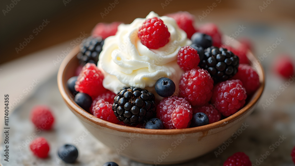 Fresh berries with whipped cream recipe. Best berries for dessert. How to make whipped cream easily. Healthy dessert ideas with berries. Fresh berries with whipped cream recipe. Best berries for dessert. How to make whipped cream easily. Healthy dessert ideas with berries.