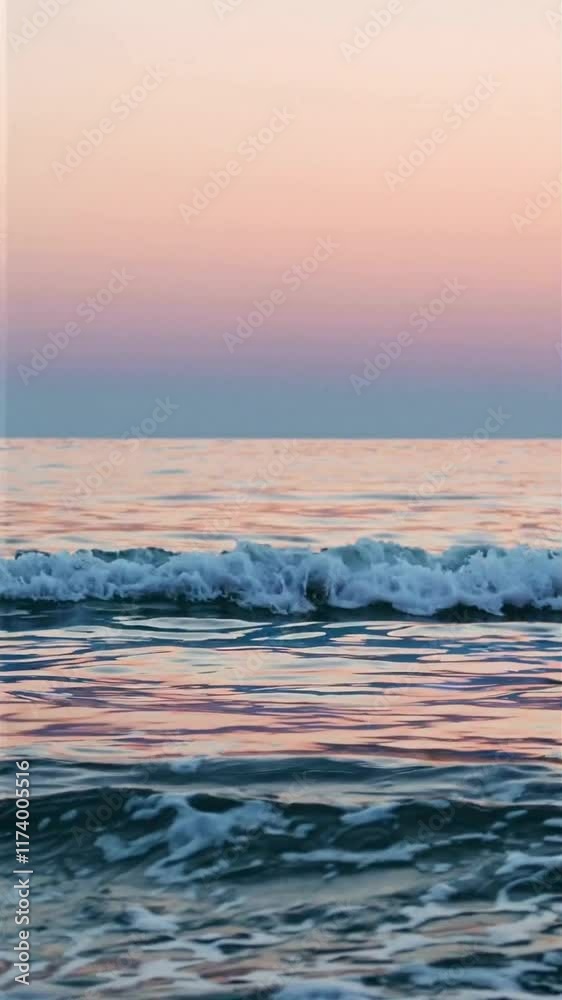 calm waves of the early morning V