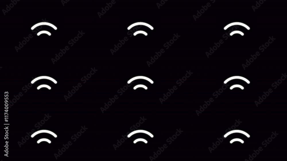icon of wifi sign 