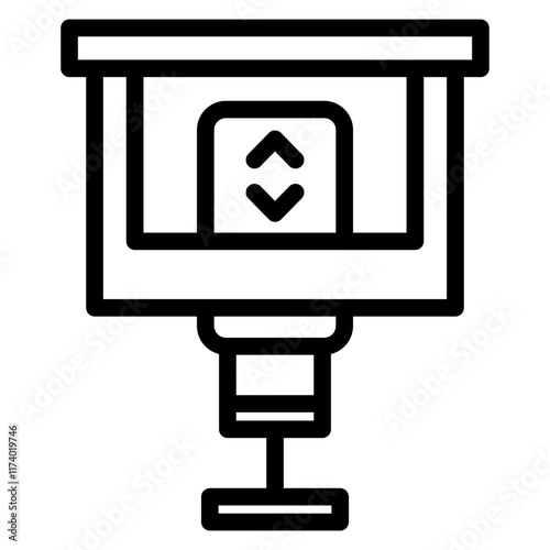 End Effector Outline Icon