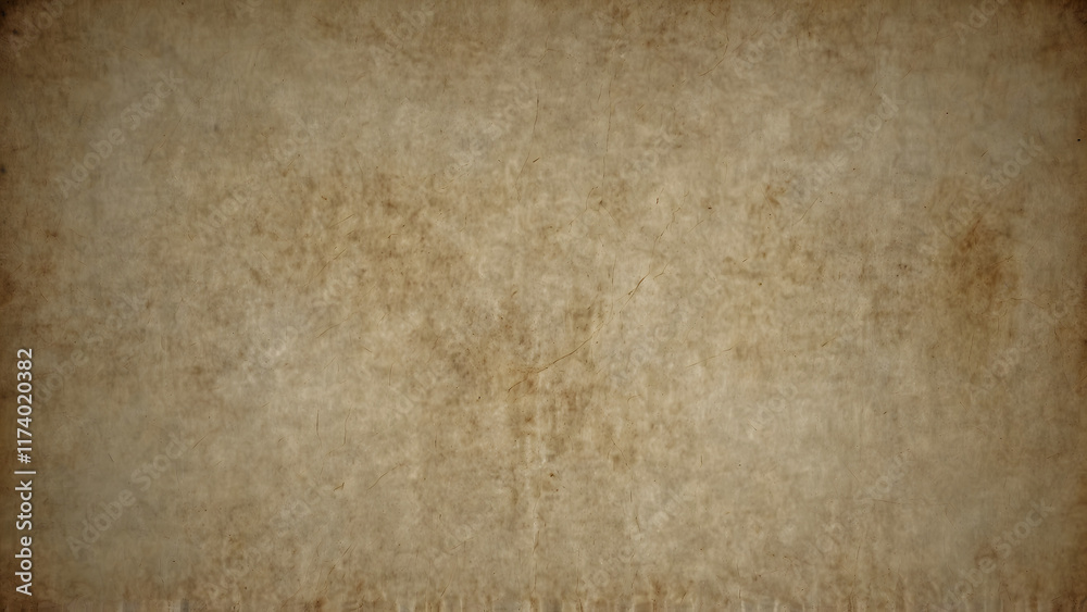 Obraz premium Vintage aged paper background with weathered texture