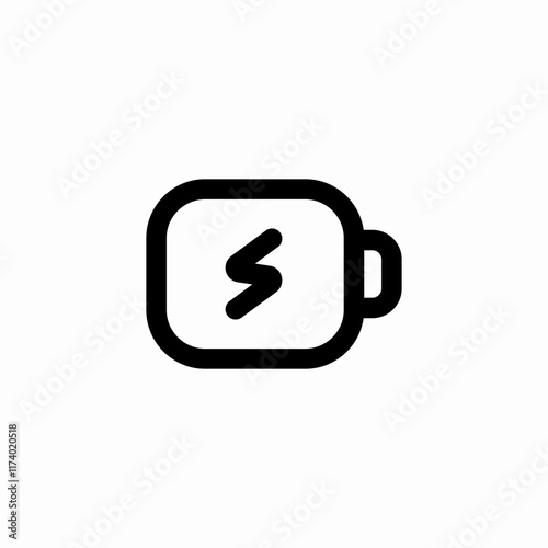 battery charge icon sign vector