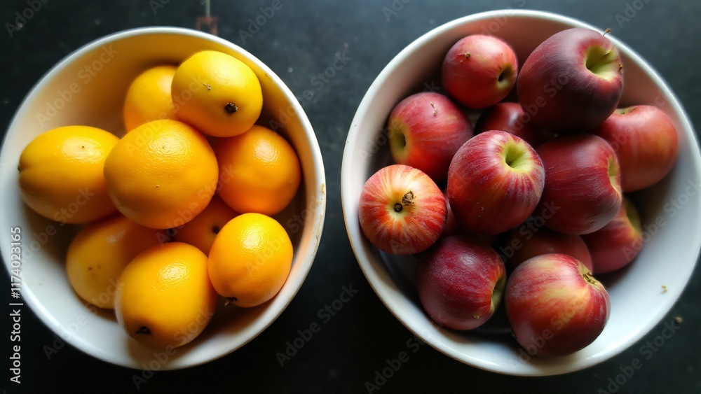 Fresh fruit sits next to rotting fruit, symbolizing the unequal distribution of resources and opportunities. The vibrant fruit contrasts with decay, representing societal inequality and neglect. Fresh fruit sits next to rotting fruit, symbolizing the unequal distribution of resources and opportunities. The vibrant fruit contrasts with decay, representing societal inequality and neglect.