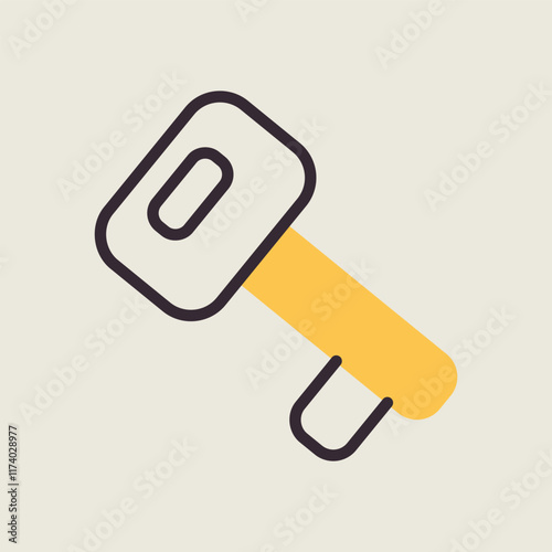 Access key vector icon on white background