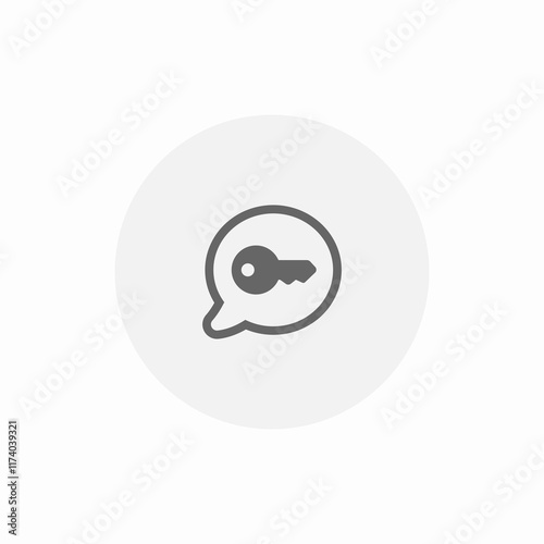 key suggest solution icon sign vector