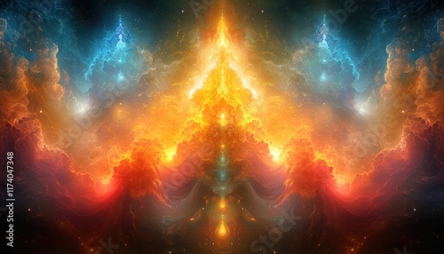 Vibrant Digital Painting of Lord Shiva and Parvati for Maha Shivratri Celebration