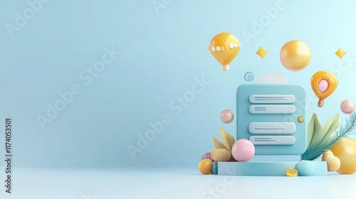 Engaging digital quiz interface for enhanced learning online platform visual design playful environment interactive experience gamification