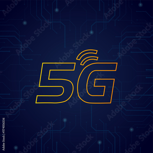 5G Logo Vector Illustration