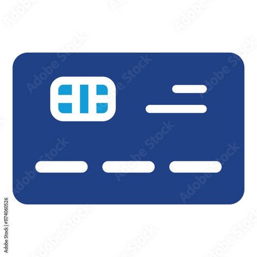 Debit Card Flat Icon