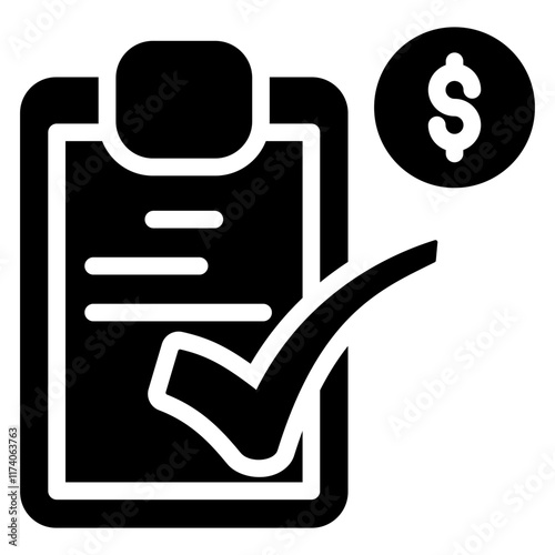 Settlement Icon Solid Black Style