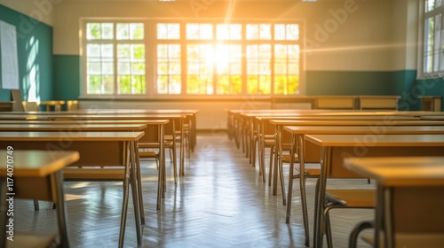 Wallpaper Mural Modern Classroom with Emphasis on Hands-On Learning Torontodigital.ca