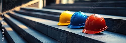 Ensuring safety at work is crucial, and the construction team's teamwork must be top-notch. Both engineers and workers need to wear helmets while on the job