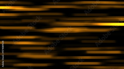 Gold Bar Morphing Slide Background 4K Loop features gold colored bars moving, blurring, and morphinging against a dark background in a loop.