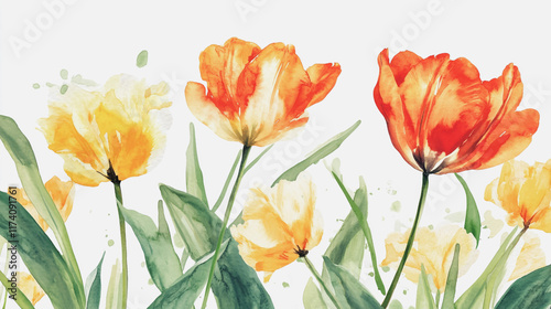 Wallpaper Mural Elegant wedding invitation card background vector. Minimal hand painted watercolor botanical flowers texture template background. Design for wedding, vip cover, poster, rsvp moderncard.Valentine's Day Torontodigital.ca