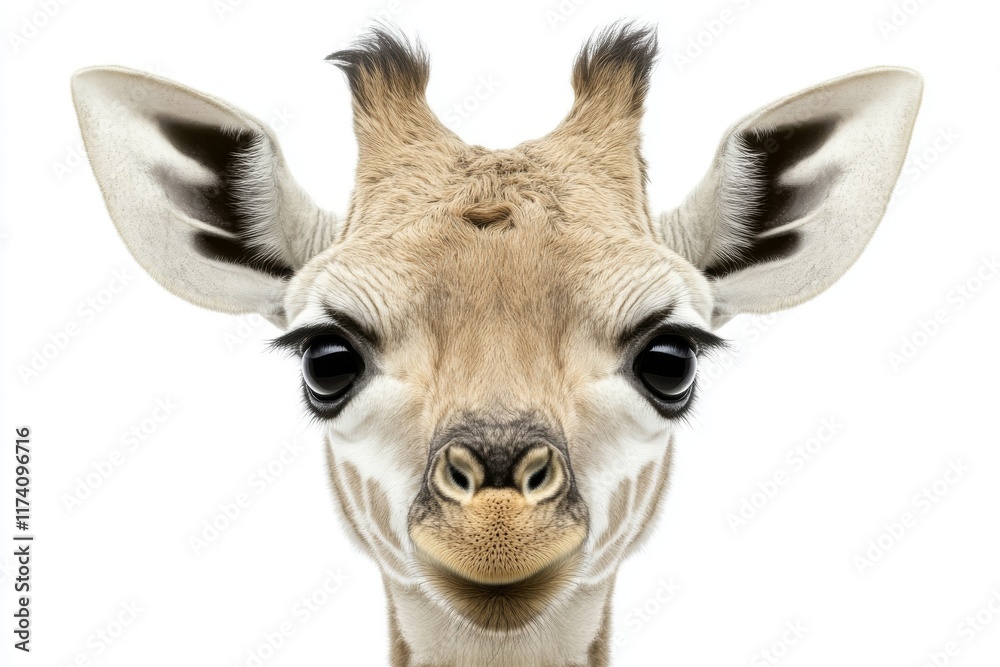 A stock illustration featuring a baby safari animal A stock illustration featuring a baby safari animal