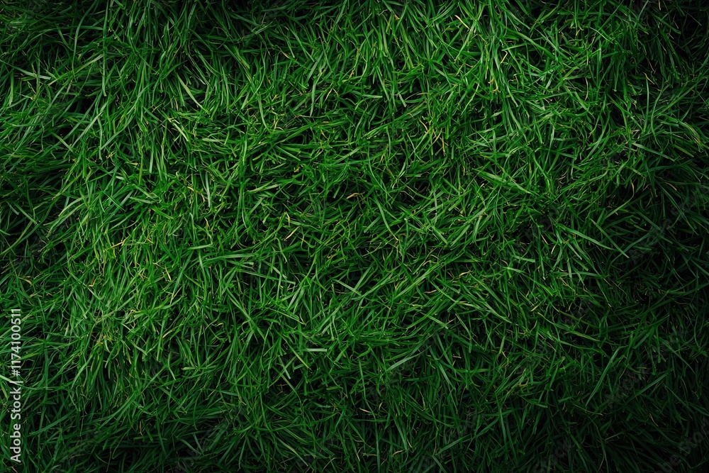 Overhead view of green artificial grass texture, suitable for use as a background Overhead view of green artificial grass texture, suitable for use as a background