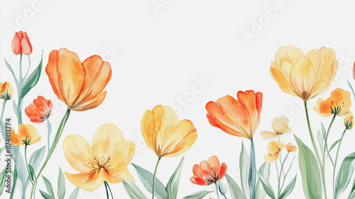 Wallpaper Mural Elegant wedding invitation card background vector. Minimal hand painted watercolor botanical flowers texture template background. Design for wedding, vip cover, poster, rsvp moderncard.Valentine's Day Torontodigital.ca