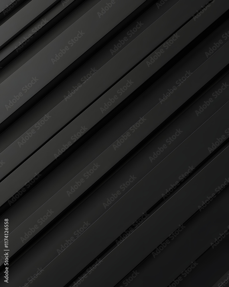 Obraz premium Abstract Diagonal Black Lines Pattern