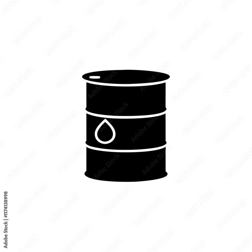 Oil Barrel icon isolated on transparent background
Oil Barrel icon isolated on transparent background