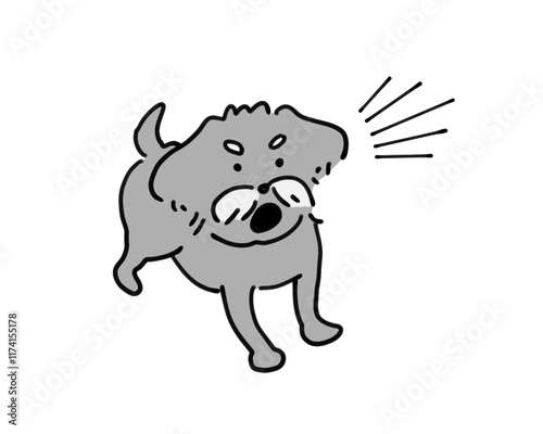 吠える犬