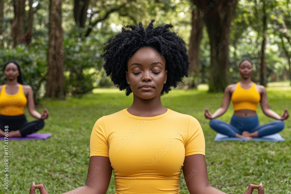 Achieving Mindfulness Goals Through Group Meditation Outdoor Park Inspirational Image Natural Setting Tranquil Perspective for Personal Improvement Achieving Mindfulness Goals Through Group Meditation Outdoor Park Inspirational Image Natural Setting Tranquil Perspective for Personal Improvement