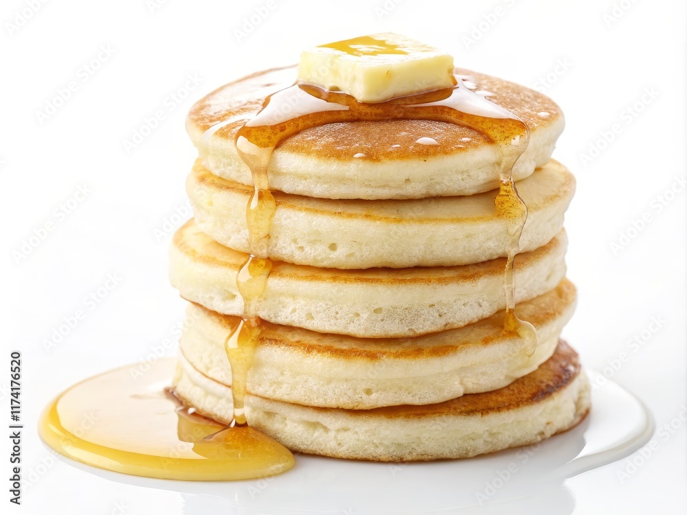 Stack of Buttery Pancakes with Syrup, Close-up Food Photography, Breakfast Concept, Pancakes, Syrup, Butter Pancakes, Breakfast Stack of Buttery Pancakes with Syrup, Close-up Food Photography, Breakfast Concept, Pancakes, Syrup, Butter Pancakes, Breakfast
