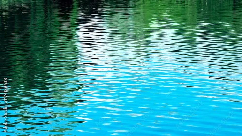 Ripples of water reflecting the sky, creating a mesmerizing pattern, peaceful, reflection Ripples of water reflecting the sky, creating a mesmerizing pattern, peaceful, reflection