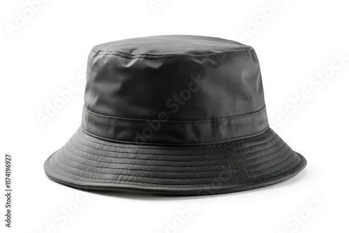 black hat isolated on white generative ai