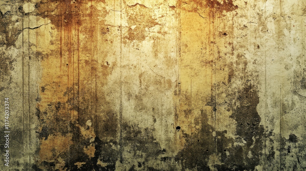 Fototapeta premium Weathered Concrete Wall Texture, Grunge Background, Vintage, Rusty, Aged