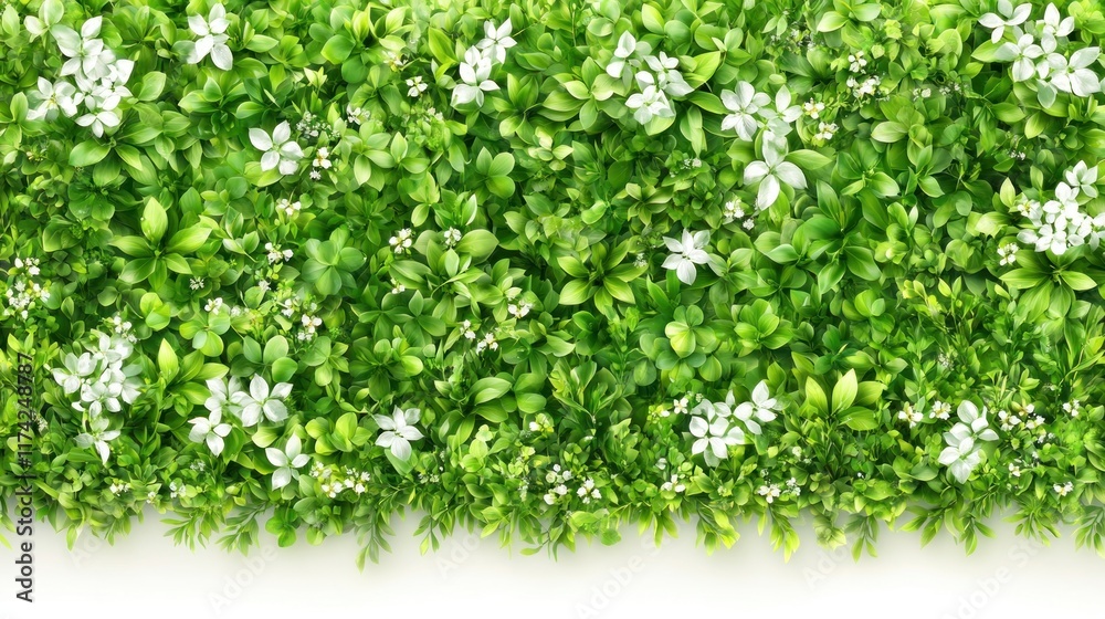 Lush green foliage and delicate white blossoms create a vibrant natural backdrop. Ideal for spring themes, nature-inspired designs, or adding a touch of freshness. Lush green foliage and delicate white blossoms create a vibrant natural backdrop. Ideal for spring themes, nature-inspired designs, or adding a touch of freshness.