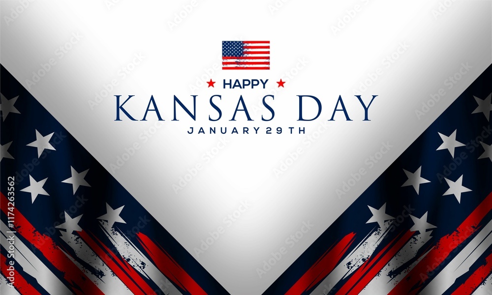 Kansas Day , vektor bakcground banner Kansas Day , vektor bakcground banner
