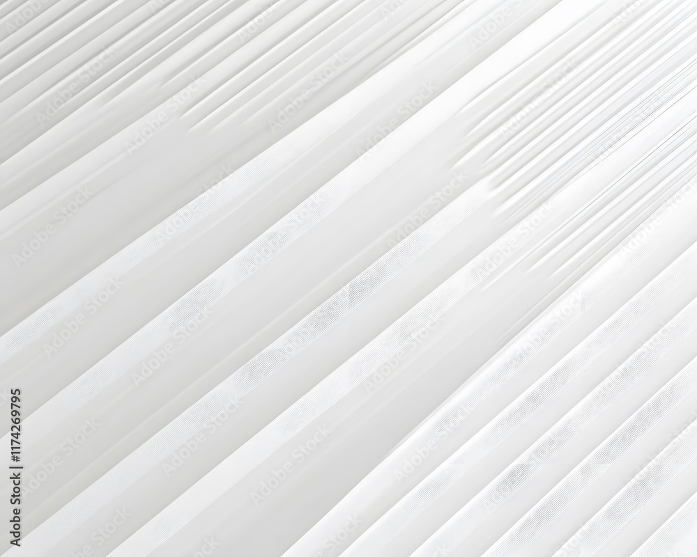 Obraz premium Diagonal White Sheer Fabric Panel Texture