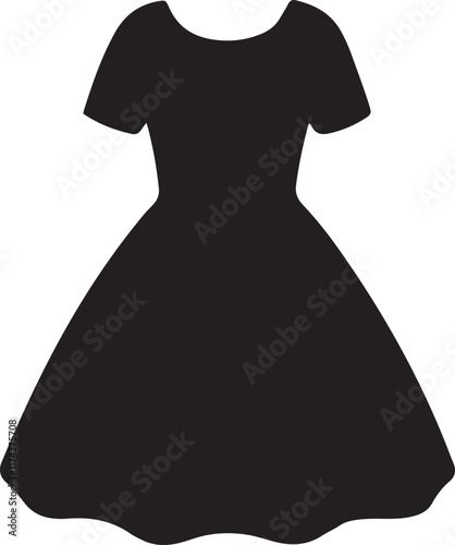 illustration of a dress
