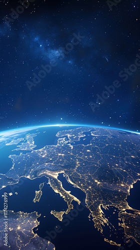 View of Earth from space