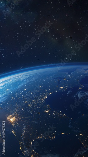 View of Earth from space