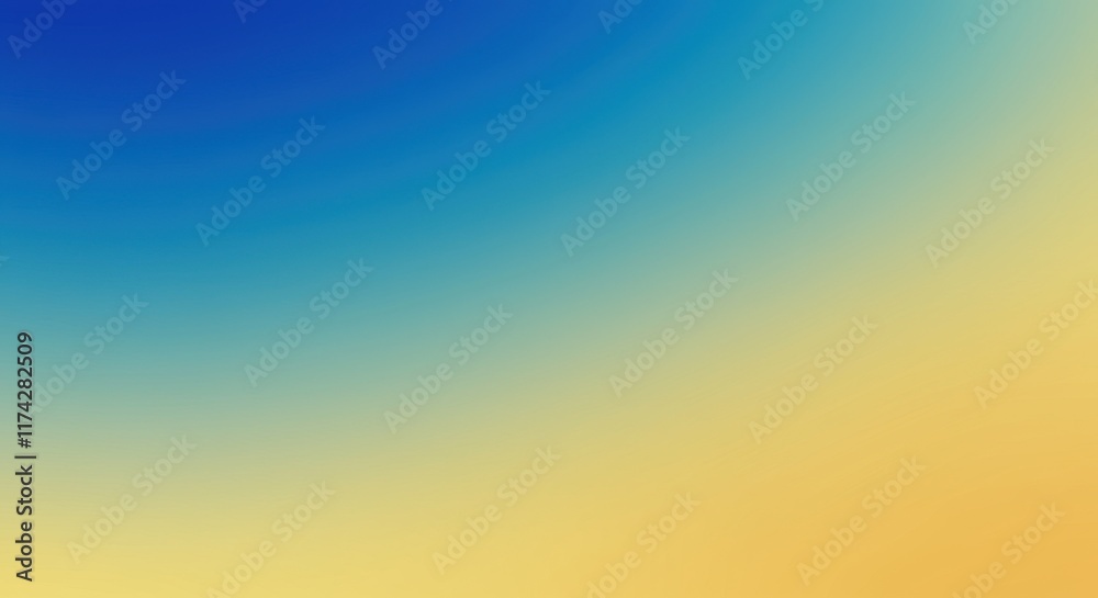 Gradient mesh background with blue and yellow colors Gradient mesh background with blue and yellow colors