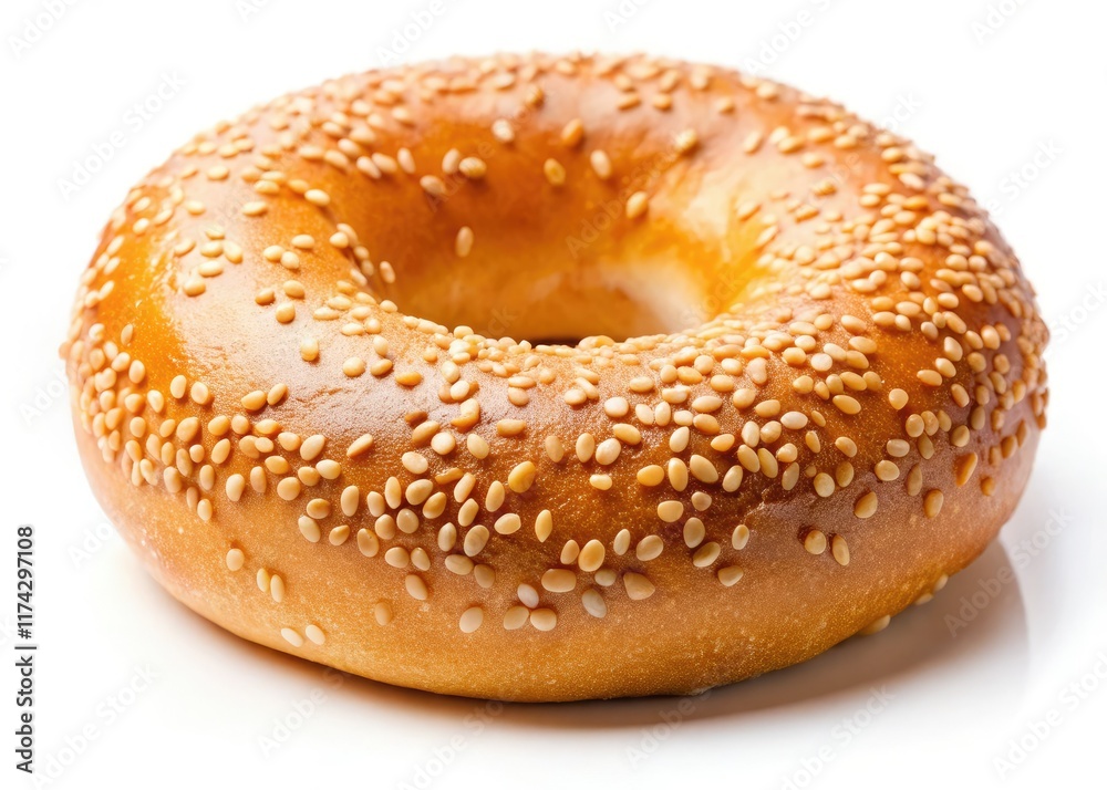 Long Exposure Delicious Sesame Bagel - AI Photography Long Exposure Delicious Sesame Bagel - AI Photography