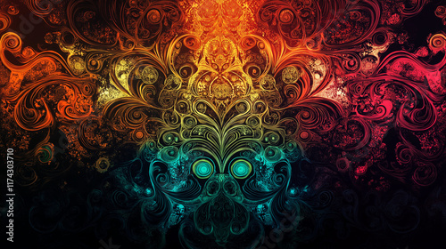 Wallpaper Mural Abstract Technology Background  Torontodigital.ca