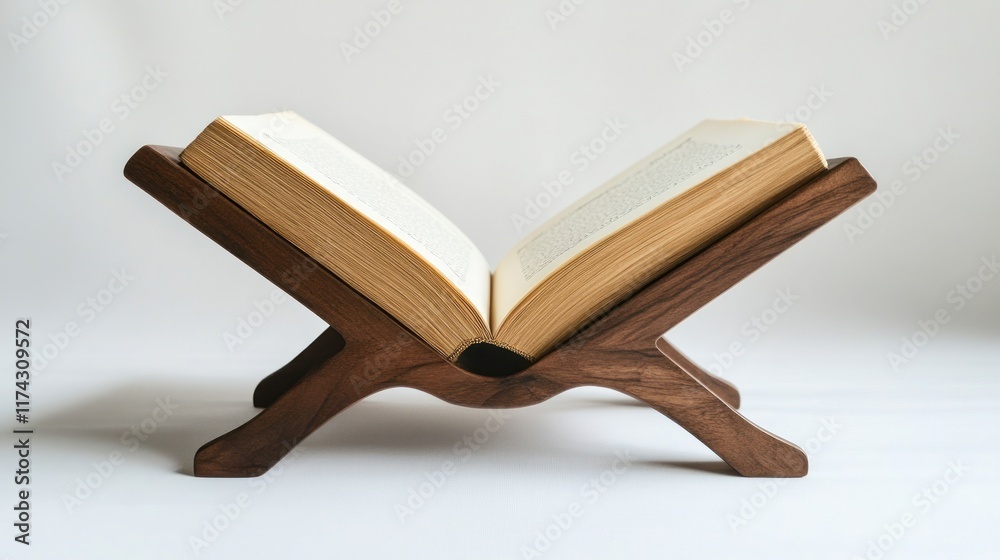 custom made wallpaper toronto digitalA handcrafted walnut book stand displays an open book. Ideal for reading, studying, or displaying sacred texts.