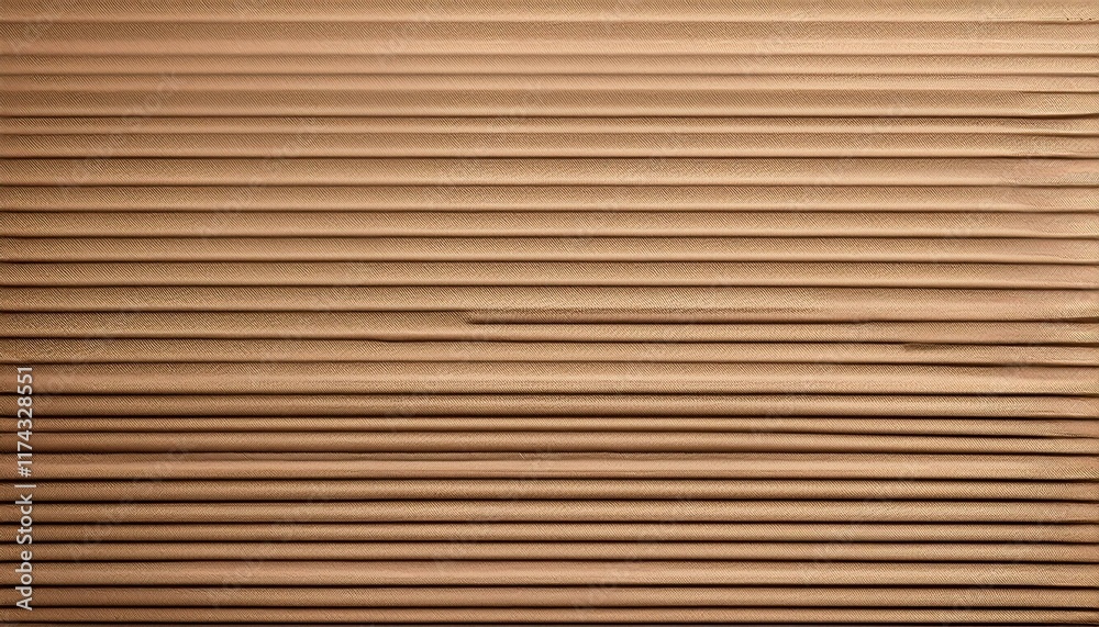Close-up of corrugated cardboard texture. Warm brown tones. Close-up of corrugated cardboard texture. Warm brown tones.