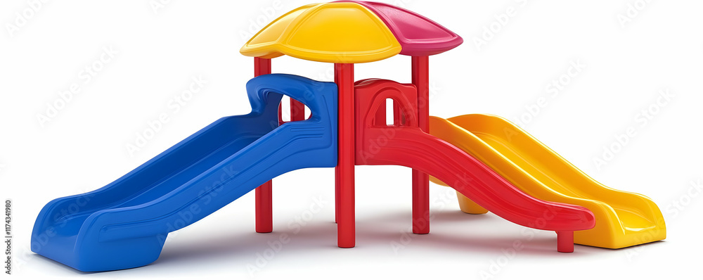 Colorful Kids Playground 3D Render Colorful Kids Playground 3D Render